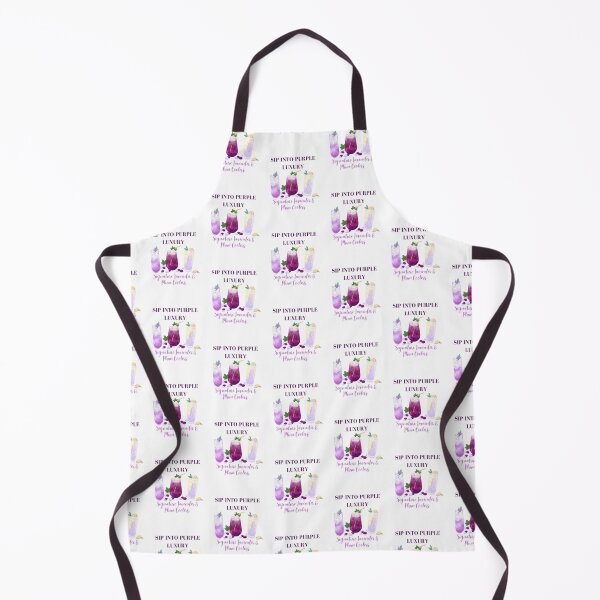 Item preview, Signature Lavender & Plum Coolers Art - Aesthetic Purple Beverage Print designed and sold by Akira Design Store.