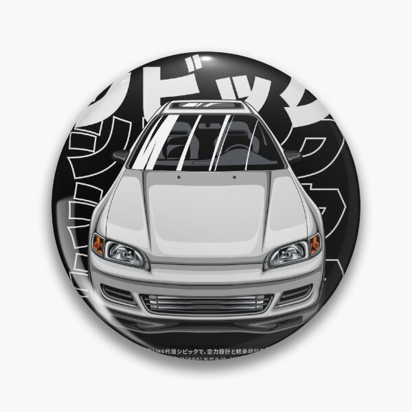 Item preview, Civic EG6 SiR-II (Frost White) designed and sold by JioojiProject.