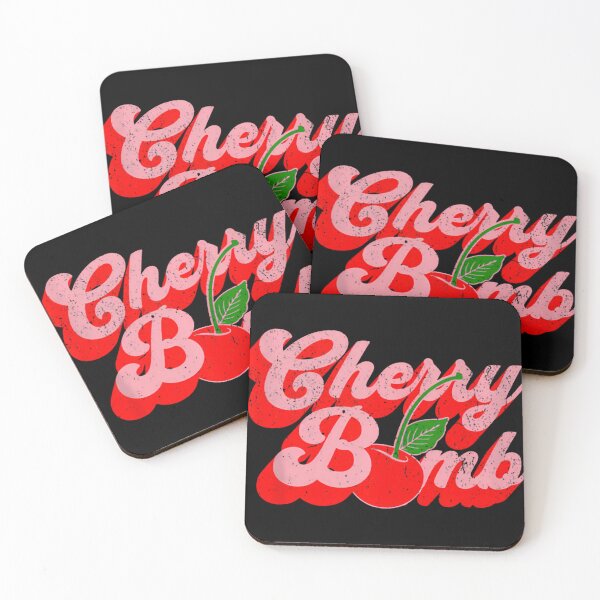 Item preview, Cherry Bomb Retro 70S Vintage Style Cute designed and sold by KelliBenson.