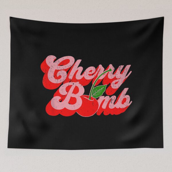 Item preview, Cherry Bomb Retro 70S Vintage Style Cute designed and sold by KelliBenson.