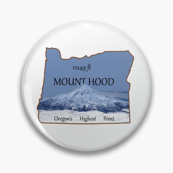Item preview, Mount Hood Oregon's Highest Point designed and sold by scrossdesigns.