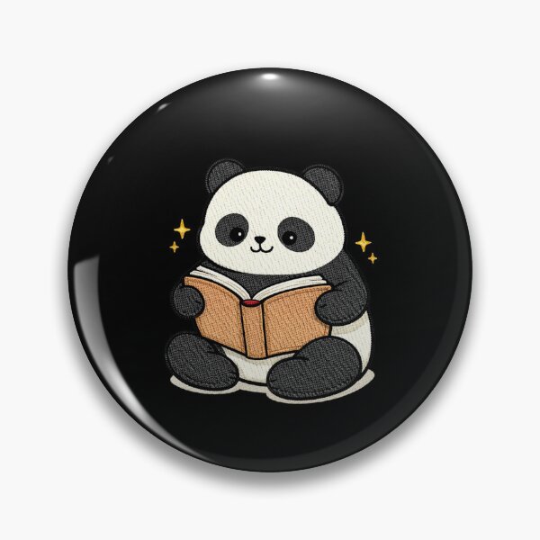 Item preview, Bookworm Panda – Cute Panda Reading Book Cartoon Mascot designed and sold by ColorSplash123.