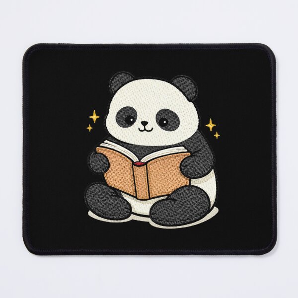 Item preview, Bookworm Panda – Cute Panda Reading Book Cartoon Mascot designed and sold by ColorSplash123.