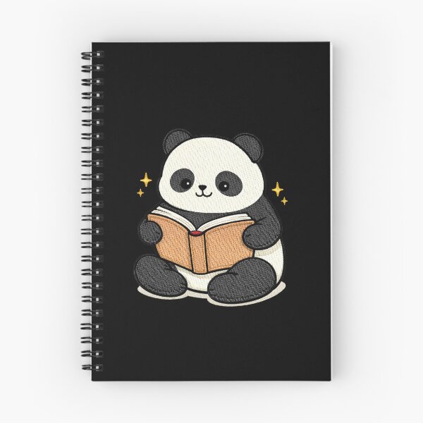 Item preview, Bookworm Panda – Cute Panda Reading Book Cartoon Mascot designed and sold by ColorSplash123.
