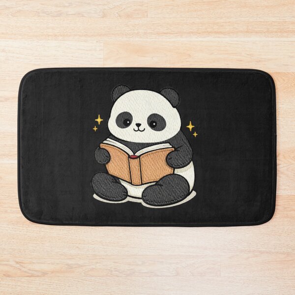 Item preview, Bookworm Panda – Cute Panda Reading Book Cartoon Mascot designed and sold by ColorSplash123.