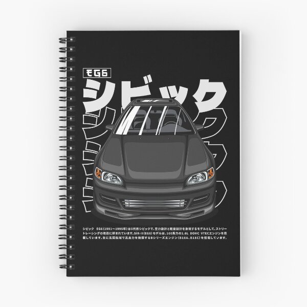 Item preview, Civic EG6 SiR-II (Flint Black Metallic) designed and sold by JioojiProject.