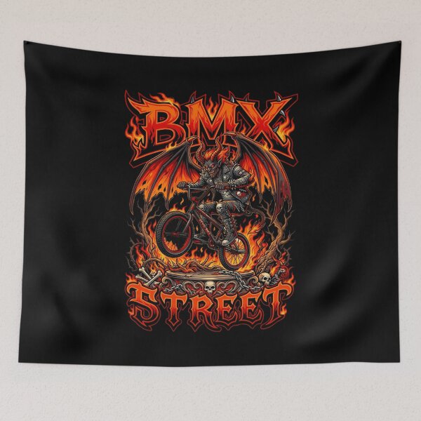 Item preview, Aggressive Metal Demon Biking BMX Street designed and sold by Tong4130.