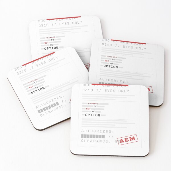 Item preview, AEM Redacted Document — Classified Motivation Design designed and sold by zen-mart.
