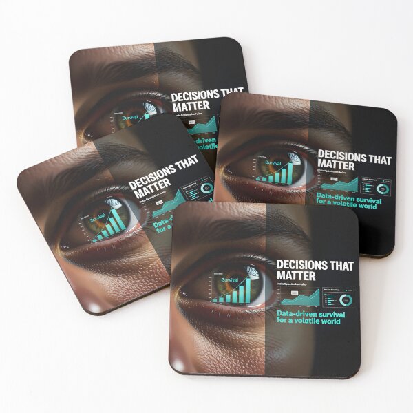 Item preview, "Decisions That Matter — Data‑Driven Survival for a Volatile World" designed and sold by Creative-RE.