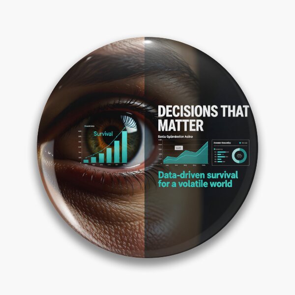 Item preview, "Decisions That Matter — Data‑Driven Survival for a Volatile World" designed and sold by Creative-RE.