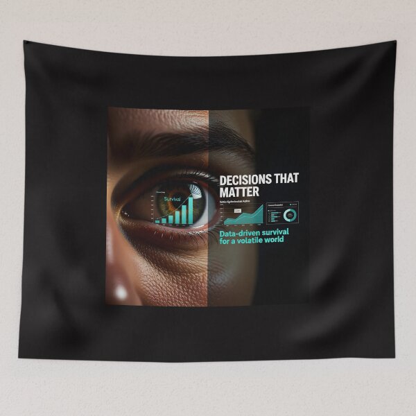 Item preview, "Decisions That Matter — Data‑Driven Survival for a Volatile World" designed and sold by Creative-RE.
