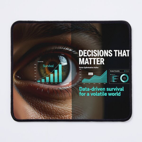 Item preview, "Decisions That Matter — Data‑Driven Survival for a Volatile World" designed and sold by Creative-RE.