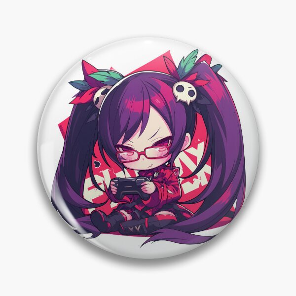 Item preview, Blazblue Litchi Faye Ling BlazBlue Chibi Anime Girl Gaming Cute Design designed and sold by earlobejerk.