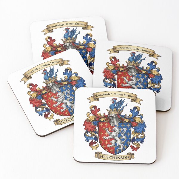 Item preview, The Hutchinson Family Coat of Arms designed and sold by BagTown Clans.