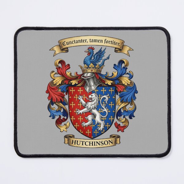 Item preview, The Hutchinson Family Coat of Arms designed and sold by BagTown Clans.