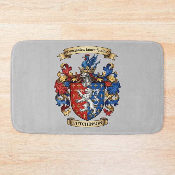 Item preview, The Hutchinson Family Coat of Arms designed and sold by BagTown Clans.
