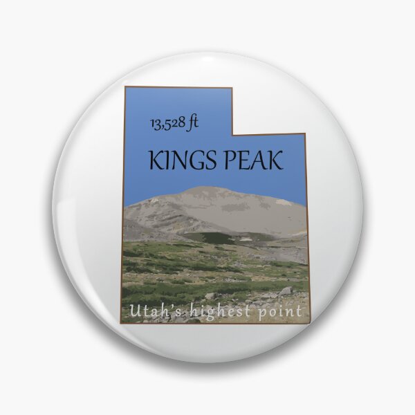 Item preview, Kings Peak Utah's highest point designed and sold by scrossdesigns.