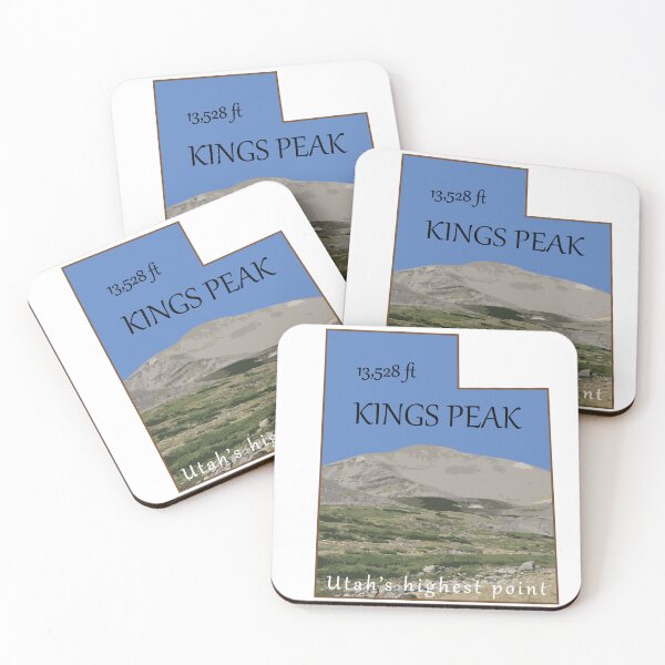 Item preview, Kings Peak Utah's highest point designed and sold by scrossdesigns.