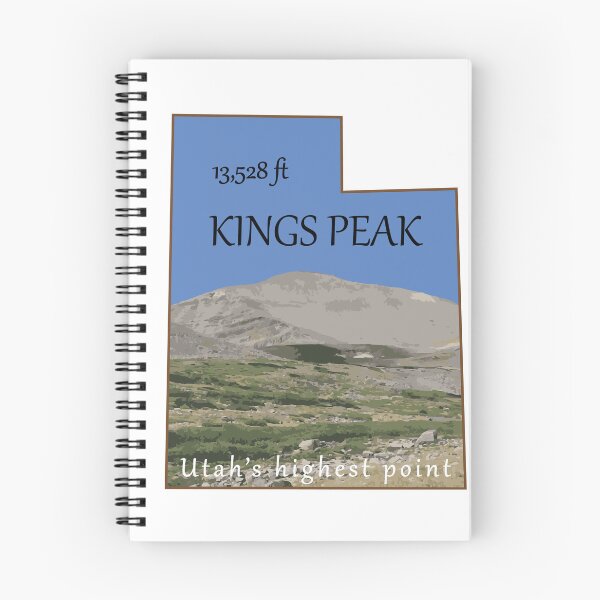 Item preview, Kings Peak Utah's highest point designed and sold by scrossdesigns.