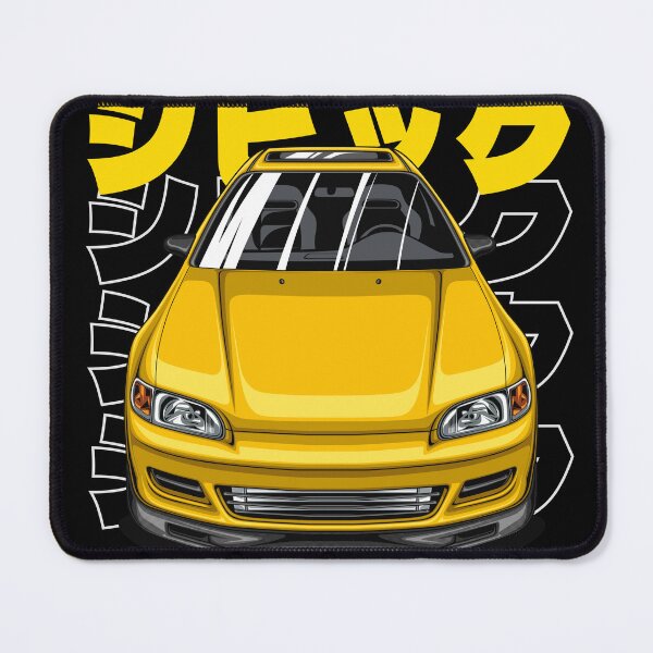 Item preview, Civic EG6 SiR-II (Carnival Yellow) designed and sold by JioojiProject.