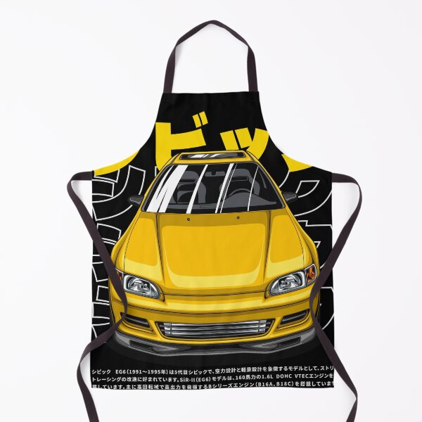 Item preview, Civic EG6 SiR-II (Carnival Yellow) designed and sold by JioojiProject.