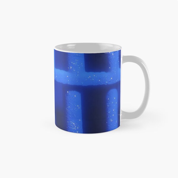 Item preview, Electric Blue Neon Bar Stripe Pattern designed and sold by bubblegoth.