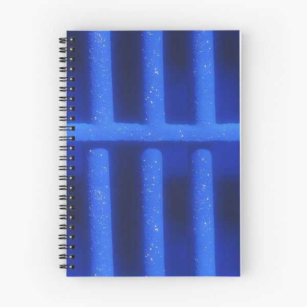 Item preview, Electric Blue Neon Bar Stripe Pattern designed and sold by bubblegoth.