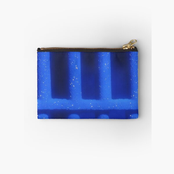 Item preview, Electric Blue Neon Bar Stripe Pattern designed and sold by bubblegoth.