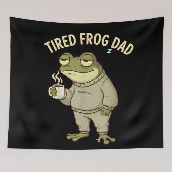 Item preview, Funny Frog Dad T-Shirt – Cute Frog Father Meme, Frog Lover Gift, Amphibian Dad Humor, Frog Dad Energy Sticker & Shirt designed and sold by ZyxDes.