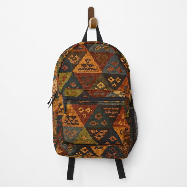 Item preview, Moroccan Berber Kilim Geometric Tribal Pattern Textile Design designed and sold by PinUpPizzazz.