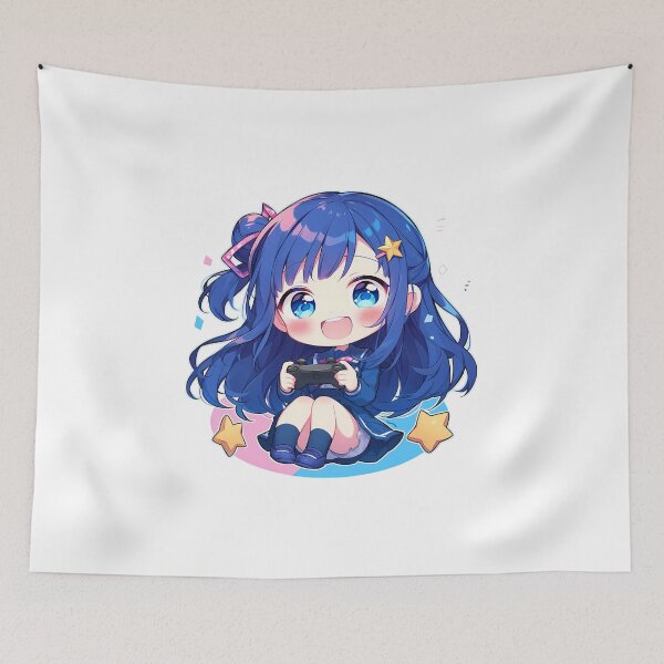 Item preview, Yachiyo Nanami Magia Record Chibi Anime Girl Cute Gaming designed and sold by earlobejerk.