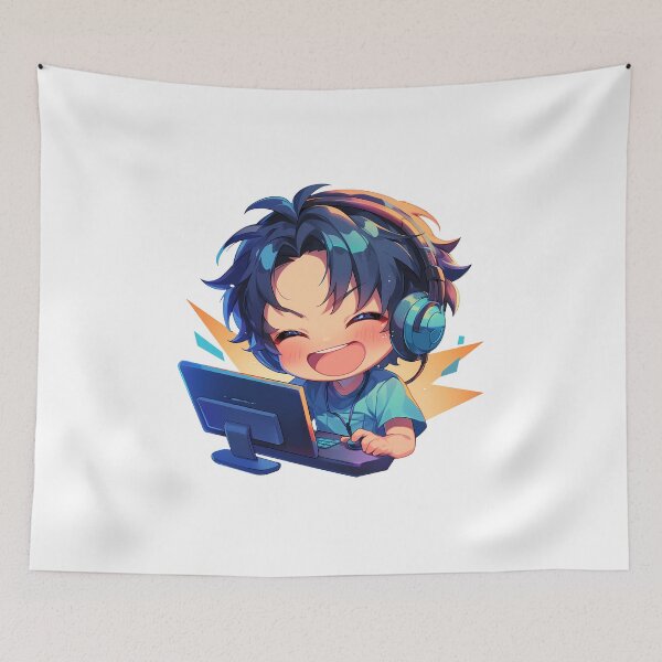 Item preview, IDOLiSH Iori Izumi Idolish7 Chibi Anime Boy Cute Gaming Design designed and sold by earlobejerk.