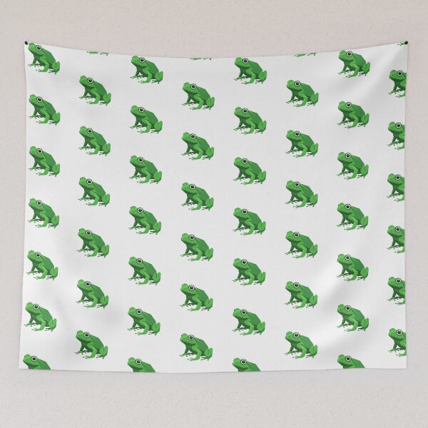 Item preview, Low Poly Green Frog – Natural Toad Illustration for Animal Fans designed and sold by bsbd-action.