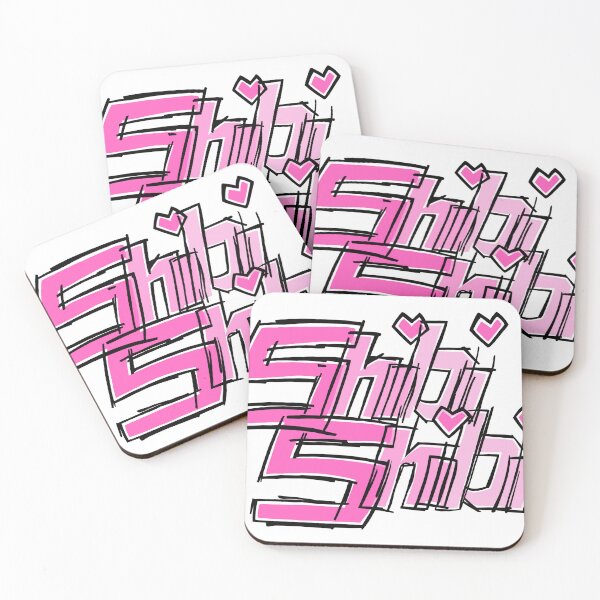 Item preview, Shibi Shibi Pink Logo designed and sold by Buckets-Store.