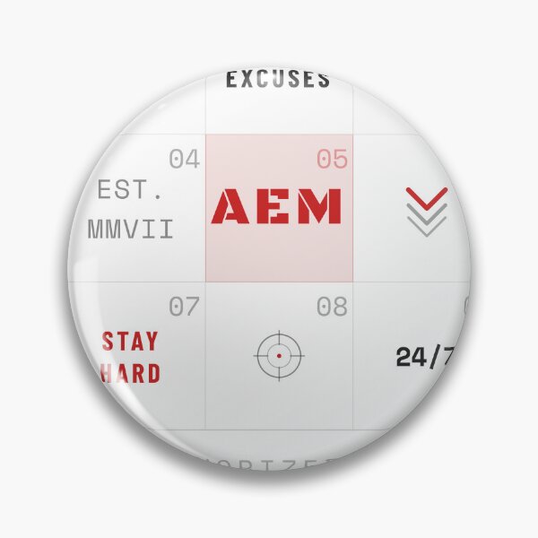 Item preview, AEM Grid Lockdown — Military Patch Collection Design designed and sold by zen-mart.