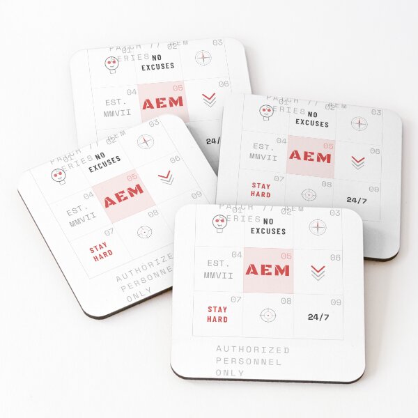 Item preview, AEM Grid Lockdown — Military Patch Collection Design designed and sold by zen-mart.