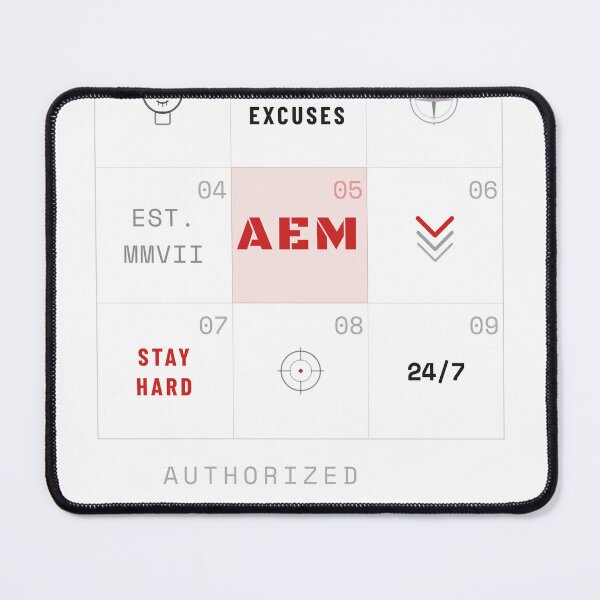 Item preview, AEM Grid Lockdown — Military Patch Collection Design designed and sold by zen-mart.