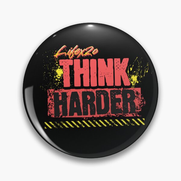 Item preview, think harder designed and sold by Lifex2o.