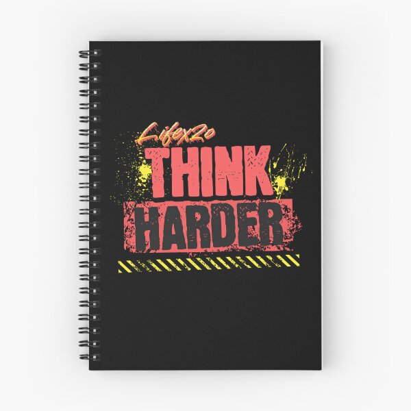 Item preview, think harder designed and sold by Lifex2o.