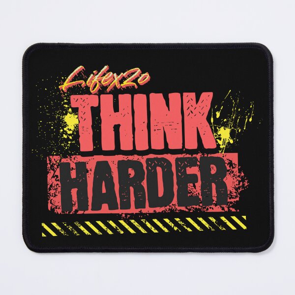 Item preview, think harder designed and sold by Lifex2o.
