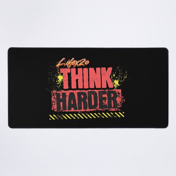 Item preview, think harder designed and sold by Lifex2o.