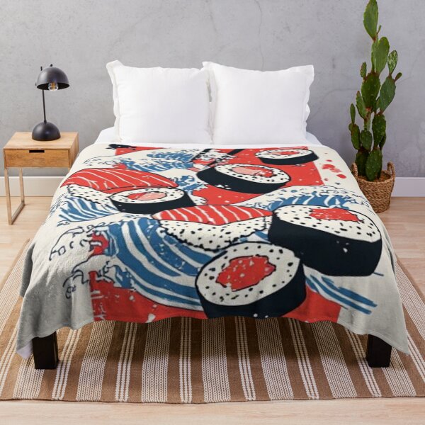 Item preview, The Great Wave of Sushi: Ukiyo-e Culinary Fusion designed and sold by Jimakmo.