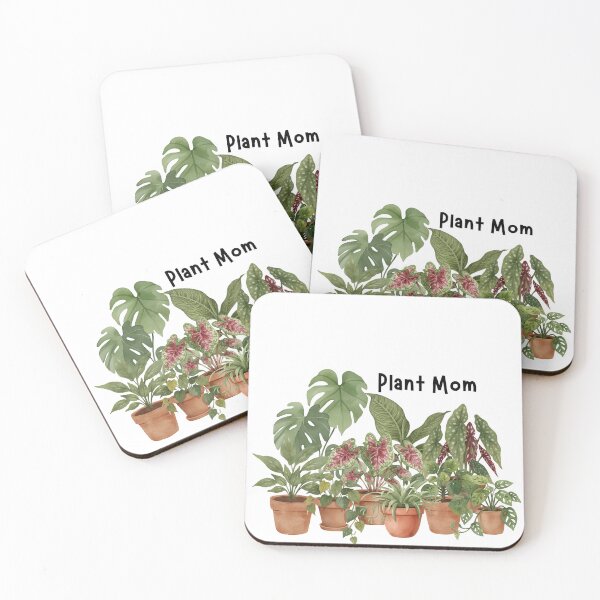 Item preview, Plant Mom Sticker – Watercolor Houseplants Plant Lover Gift designed and sold by thebmedit.
