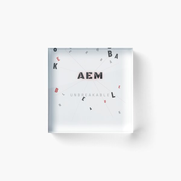 Item preview, AEM Fragmented Type — Unbreakable Scattered Letters Design designed and sold by zen-mart.