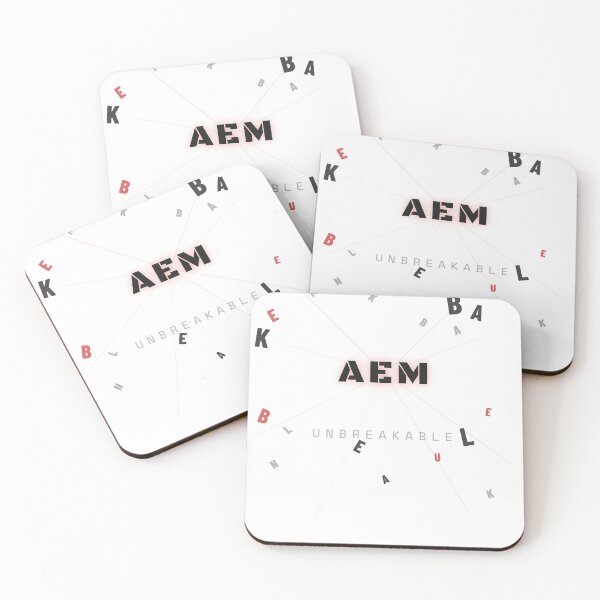 Item preview, AEM Fragmented Type — Unbreakable Scattered Letters Design designed and sold by zen-mart.