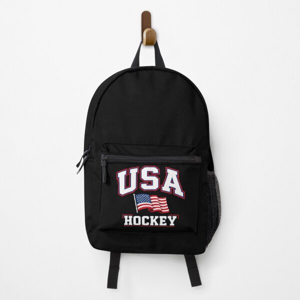 Item preview, USA Hockey with American Flag designed and sold by HUTEND.