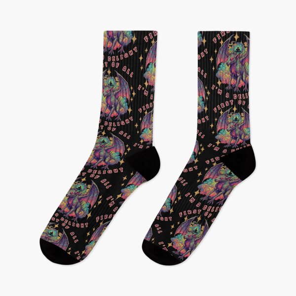 Item preview, Psychedelic Chupacabra - First of All, I'm a Delight designed and sold by Shy Fractal Designs.