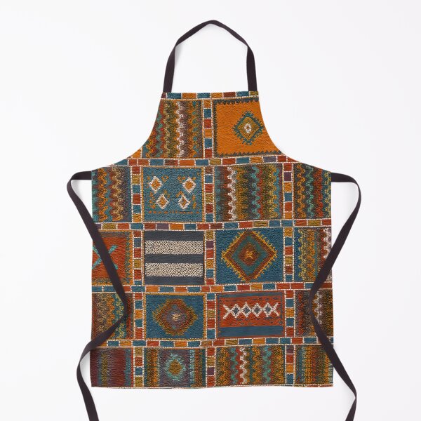Item preview, Moroccan Berber Kilim Geometric Tribal Pattern Textile Design designed and sold by PinUpPizzazz.