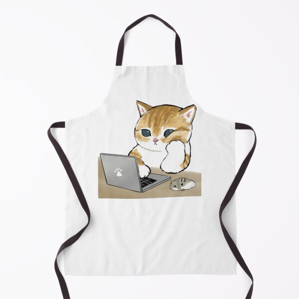 Item preview, Mofusand - Cat on Laptop designed and sold by penny555.