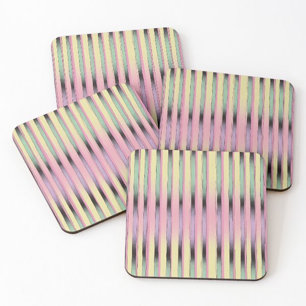 Item preview, Hand Drawn Pastel Stripe Pattern designed and sold by bubblegoth.